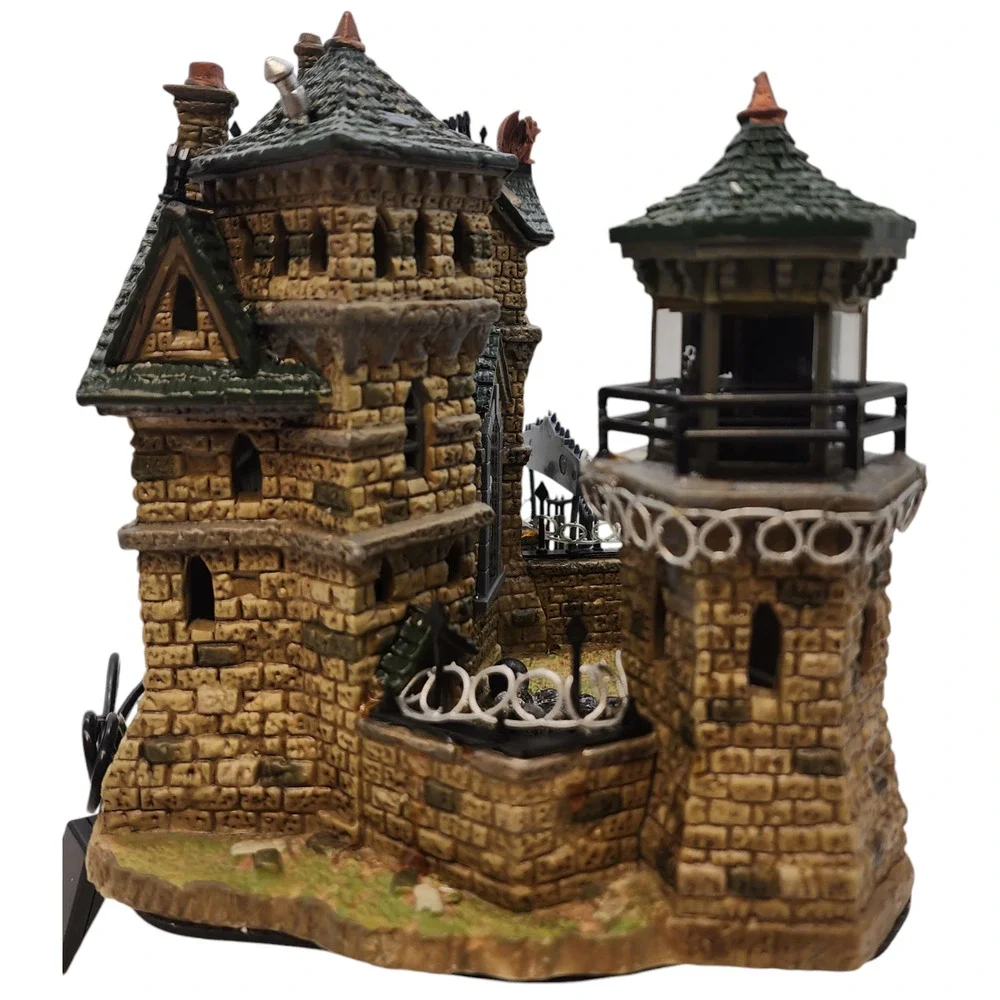 2007 Lemax Spooky Town Halloween Village FORSAKEN SOULS PRISON Retired 75497